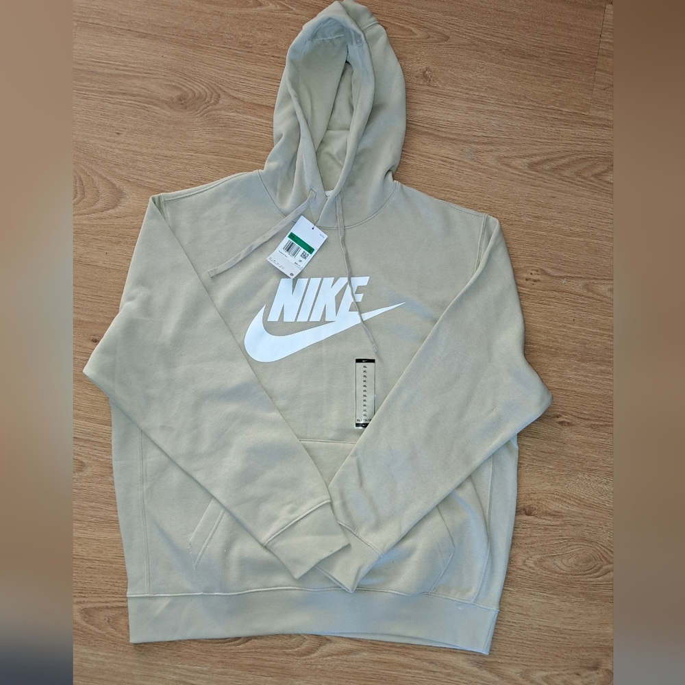 Nike hoodie  cream color